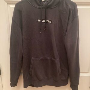 Hollister Men's Black Hoodie